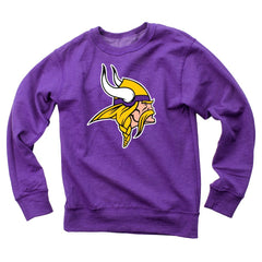 Minnesota Vikings Wes & Willy Youth Reversible Fleece Pullover Sweatshirt - Purple online
