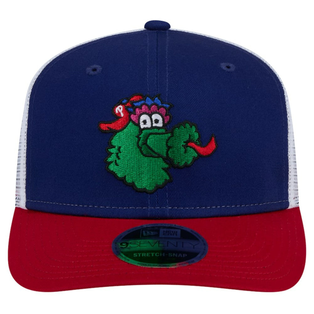 Philadelphia Phillies Phanatic 9SEVENTY Trucker Snapback Hat - Royal | New Era
