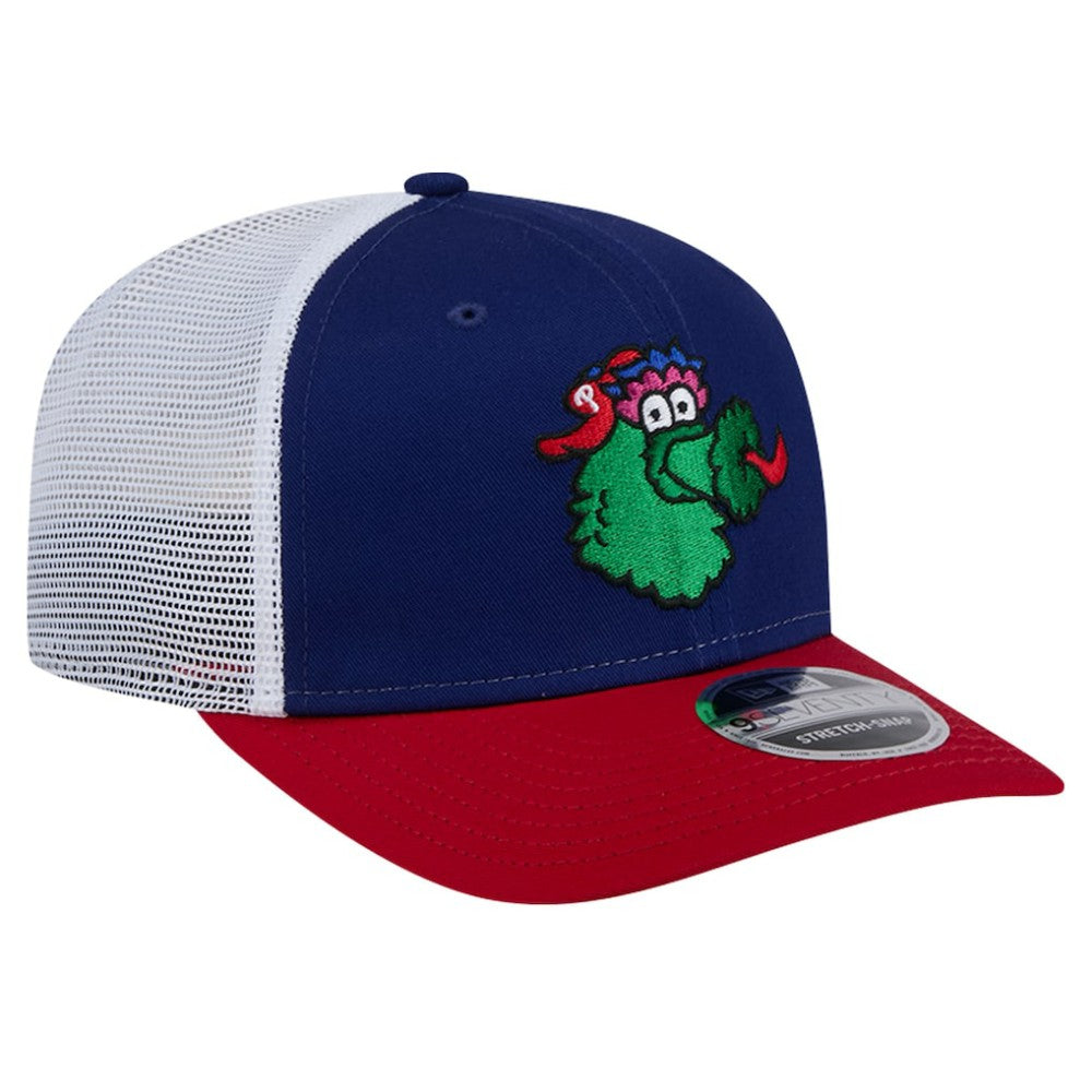 Philadelphia Phillies Phanatic 9SEVENTY Trucker Snapback Hat - Royal | New Era
