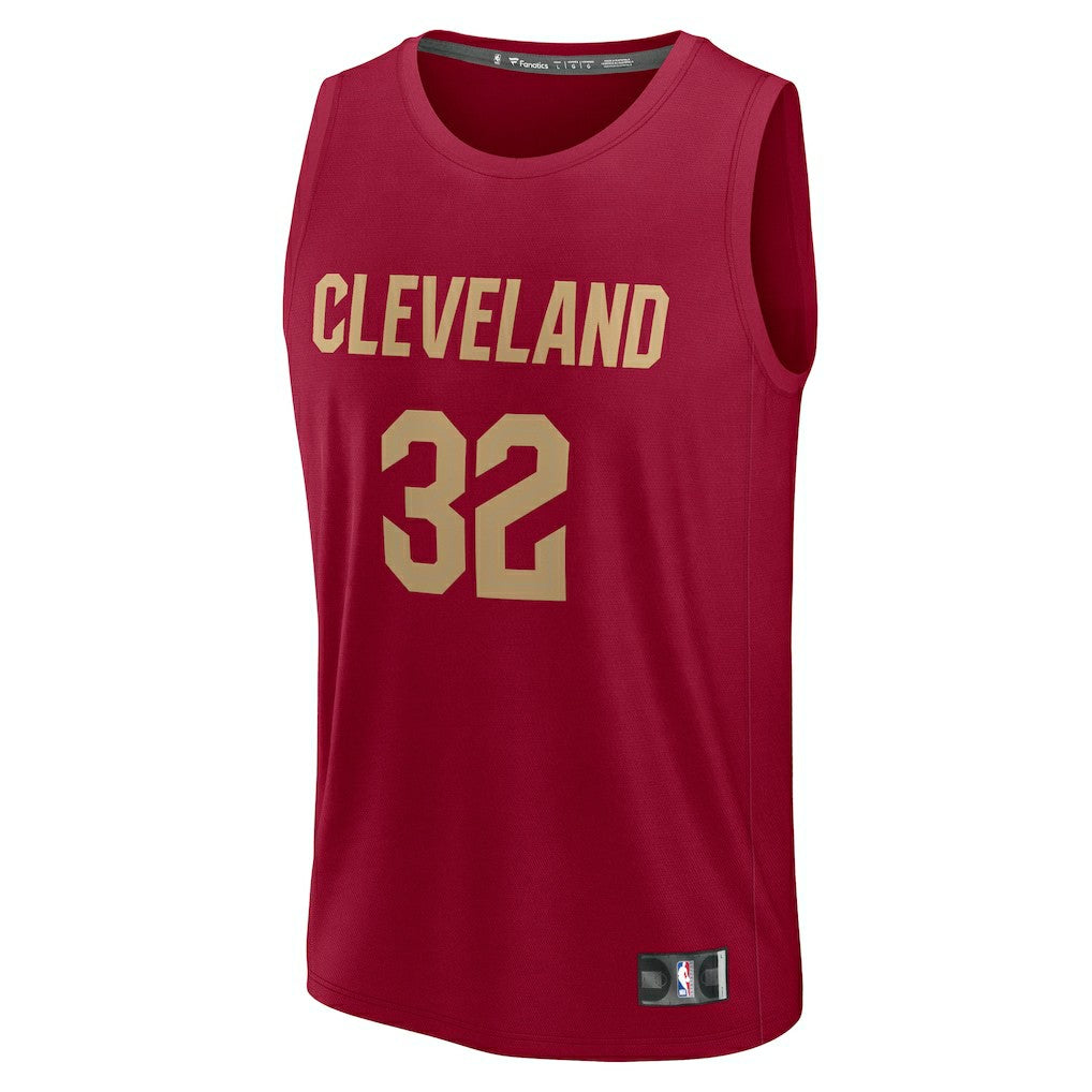 Dean Wade Cleveland Cavaliers Fast Break Player Jersey sale - Icon Editi- Wine | Fanatics shop