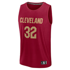 Dean Wade Cleveland Cavaliers Fast Break Player Jersey sale - Icon Editi- Wine | Fanatics shop