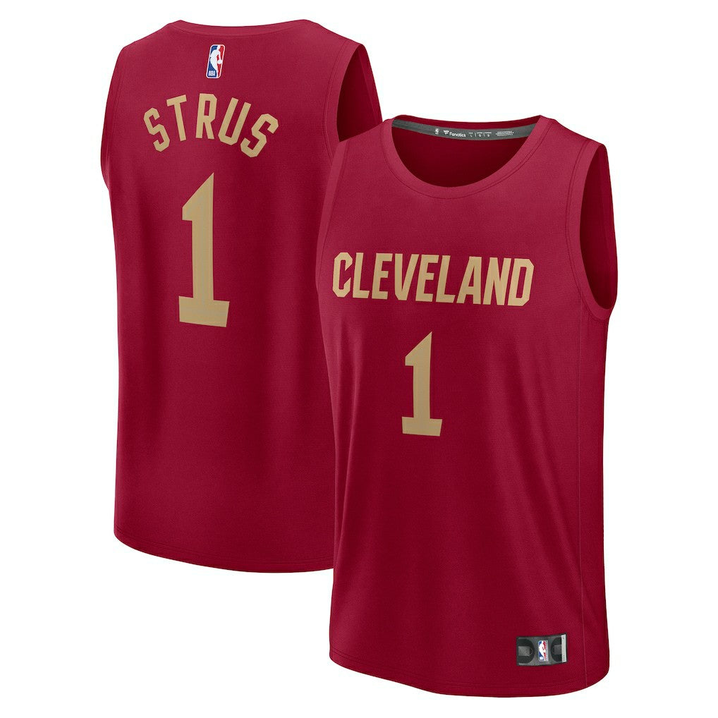 Max Strus Cleveland Cavaliers Fast Break Player Jersey sale - Icon Editi- Wine | Fanatics outlet