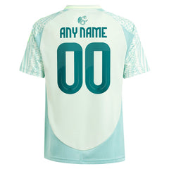 Mexico National Team Youth 2024 Away Replica Custom Jersey - Green | Adidas sale