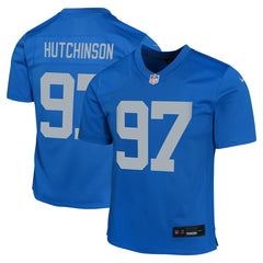 Aidan Hutchinson Detroit Lions Youth Game Jersey - Blue | Nike online