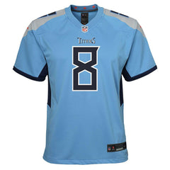Will Levis Tennessee Titans Youth Game Jersey - Light Blue | Nike online