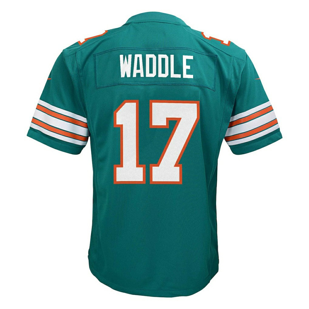 Jaylen Waddle Miami Dolphins Youth Game Jersey - Aqua | Nike online
