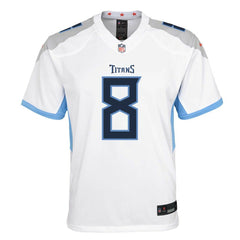 Will Levis Tennessee Titans Youth Game Jersey - White | Nike outlet
