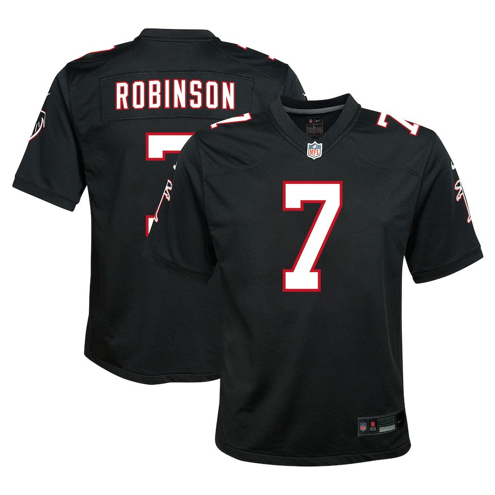 Bijan Robinson Atlanta Falcons Youth Game Jersey - Black | Nike cheap