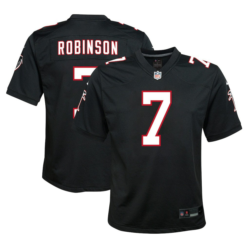 Bijan Robinson Atlanta Falcons Youth Game Jersey - Black | Nike cheap