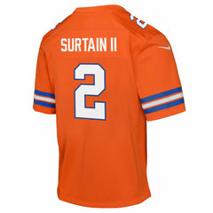 Patrick Surtain II Denver Broncos Youth Game Jersey - Orange | Nike for sale