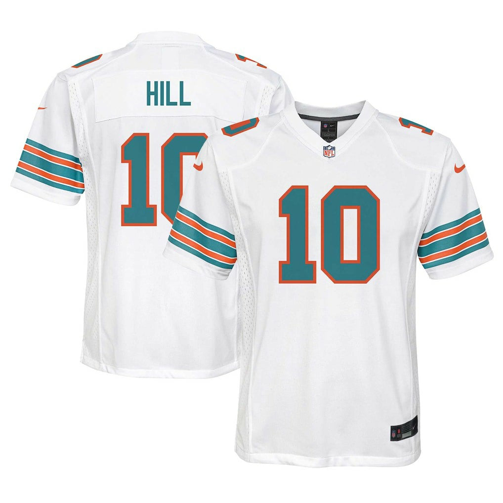 Tyreek Hill Miami Dolphins Youth Game Jersey - White | Nike outlet