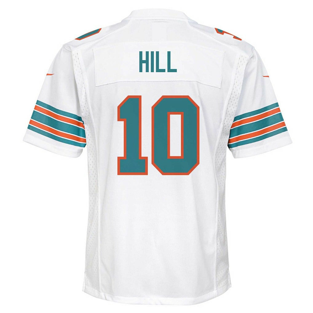 Tyreek Hill Miami Dolphins Youth Game Jersey - White | Nike outlet