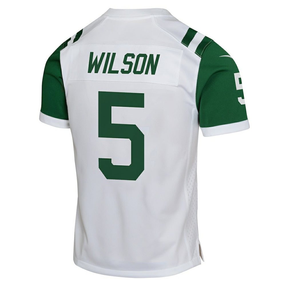 Garrett Wilson New York Jets Youth Game Jersey - White | Nike discount