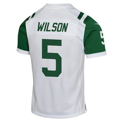 Garrett Wilson New York Jets Youth Game Jersey - White | Nike discount