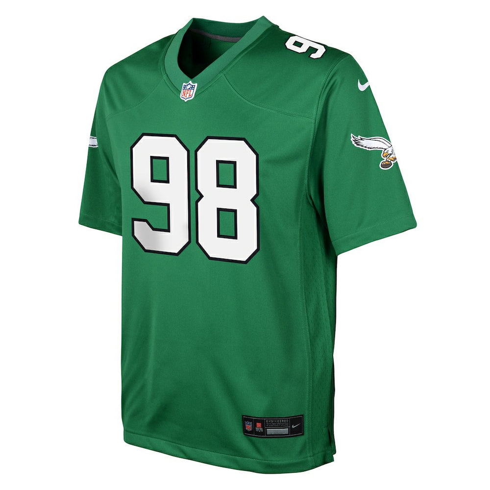 Jalen Carter Philadelphia Eagles Youth Game Jersey - Kelly Green | Nike outlet