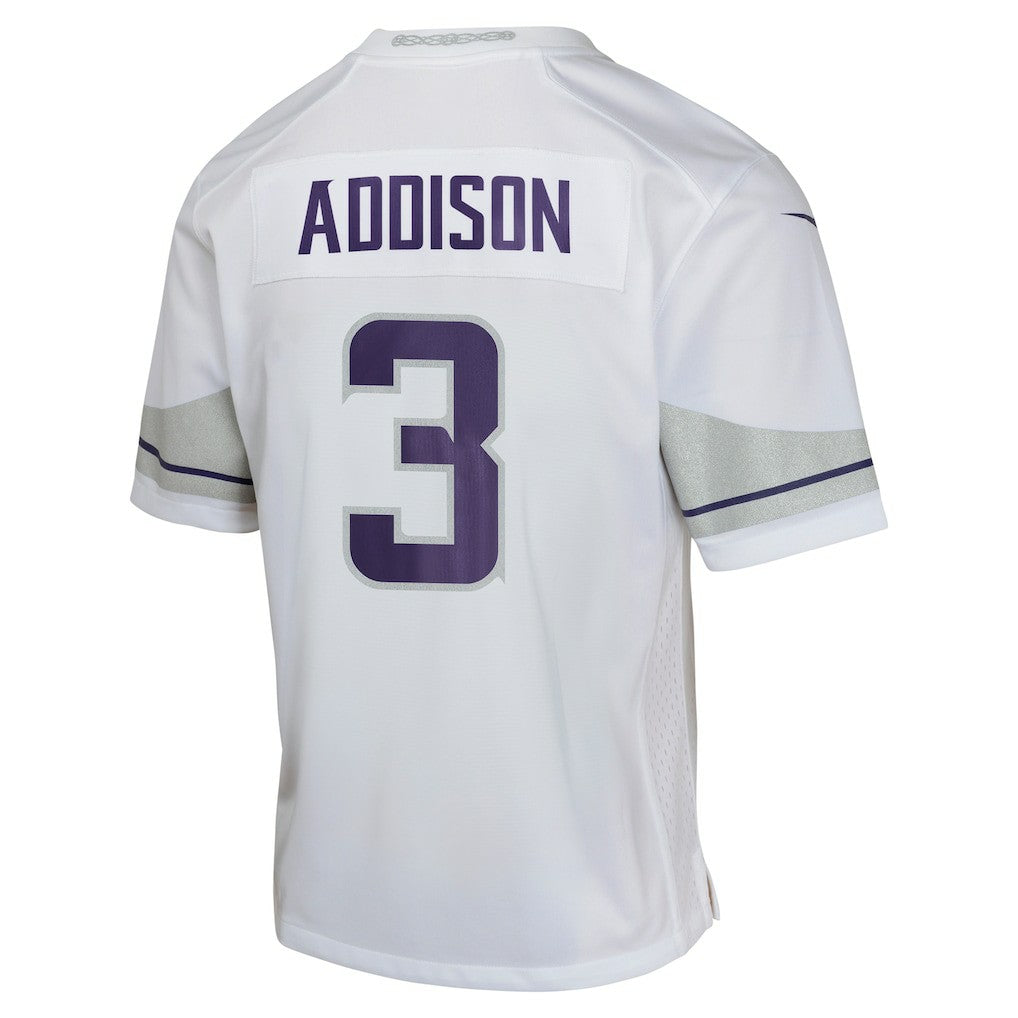 Jordan Addison Minnesota Vikings Youth Game Jersey - White | Nike on sale