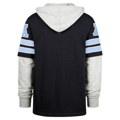 Tennessee Titans '47 Double Header Blitz Cornerback Pullover Hoodie - Navy outlet