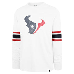 Houston Texans '47 Gridiron Premier Brex Long Sleeve T-Shirt - White on sale