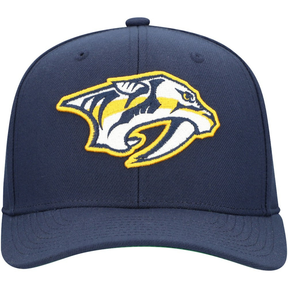 Nashville Predators Mitchell & Ness Core Team Ground Pro Adjustable Hat Navy