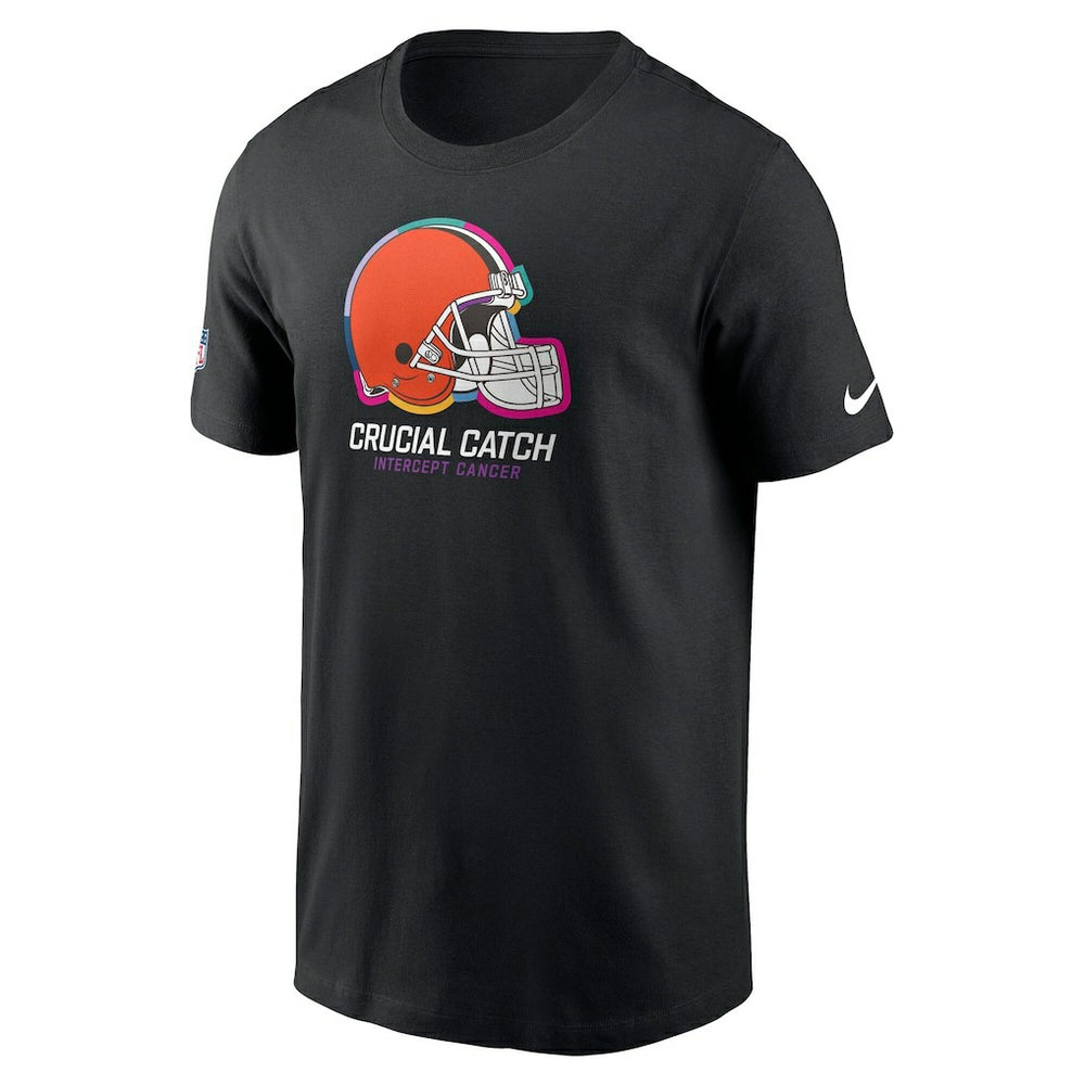 Cleveland Browns Youth 2024 NFL Crucial Catch T-Shirt - Black | Nike online