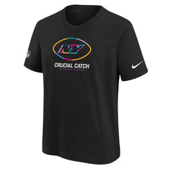 New York Jets Youth 2024 NFL Crucial Catch T-Shirt - Black | Nike cheap