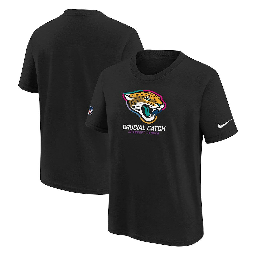 Jacksonville Jaguars Youth 2024 NFL Crucial Catch T-Shirt - Black | Nike online
