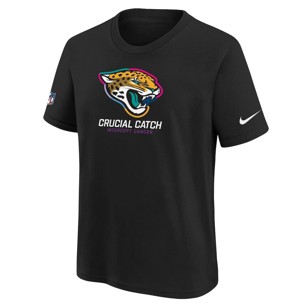 Jacksonville Jaguars Youth 2024 NFL Crucial Catch T-Shirt - Black | Nike online