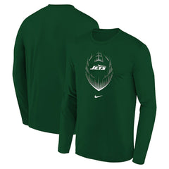 New York Jets Youth Legend Icon Long Sleeve T-Shirt - Green | Nike on sale
