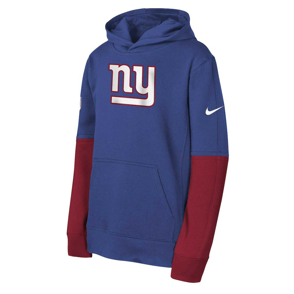 New York Giants Youth Club Pullover Hoodie - Royal | Nike cheap