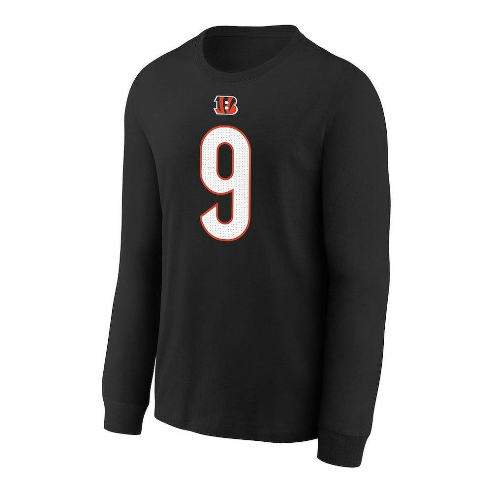 Joe Burrow Cincinnati Bengals Youth Player Name & Number Long Sleeve T-Shirt - Black | Nike discount