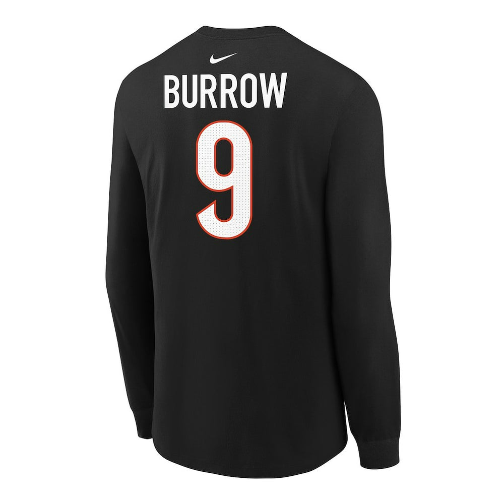 Joe Burrow Cincinnati Bengals Youth Player Name & Number Long Sleeve T-Shirt - Black | Nike discount