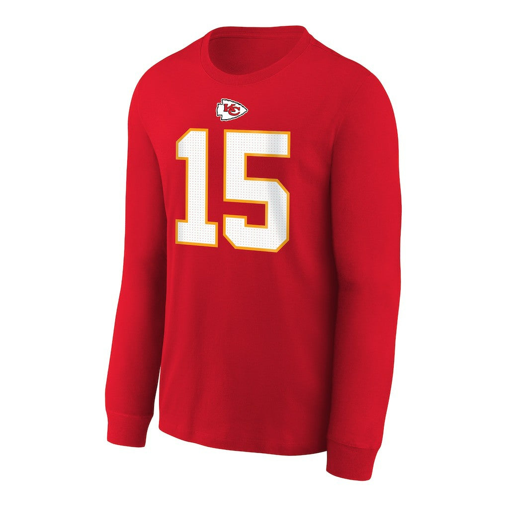 Patrick Mahomes Kansas City Chiefs Youth Player Name & Number Long Sleeve T-Shirt - Red | Nike cheap