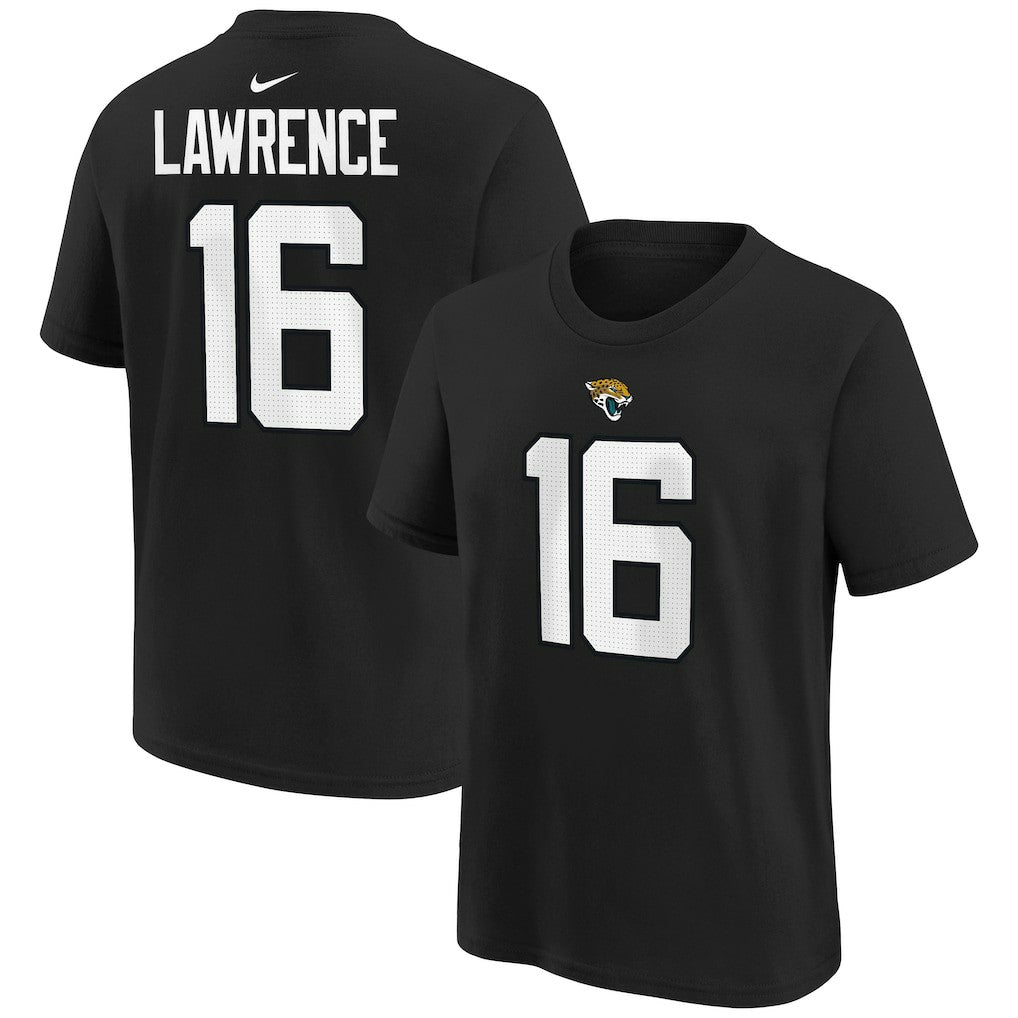 Trevor Lawrence Jacksonville Jaguars Youth Player Name & Number T-Shirt - Black | Nike on sale
