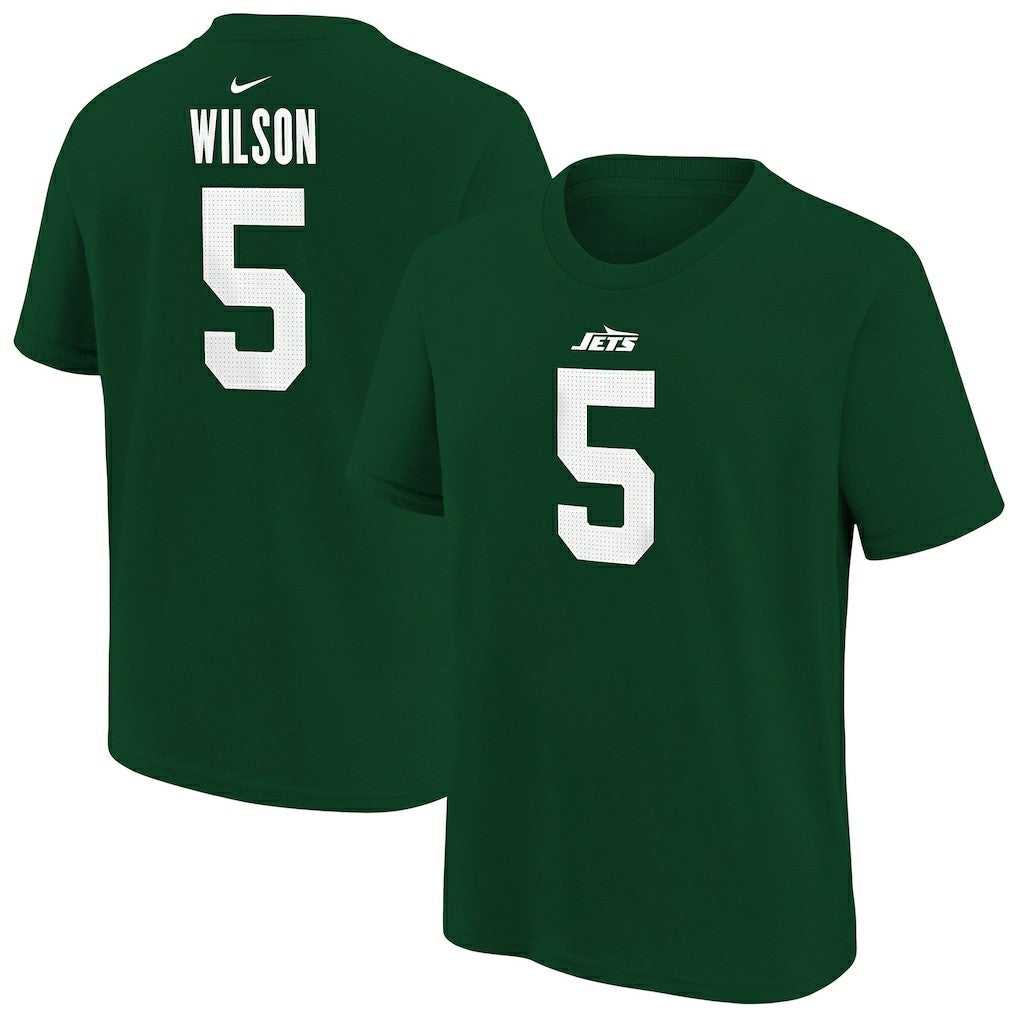 Garrett Wilson New York Jets Youth Player Name & Number T-Shirt - Green | Nike discount