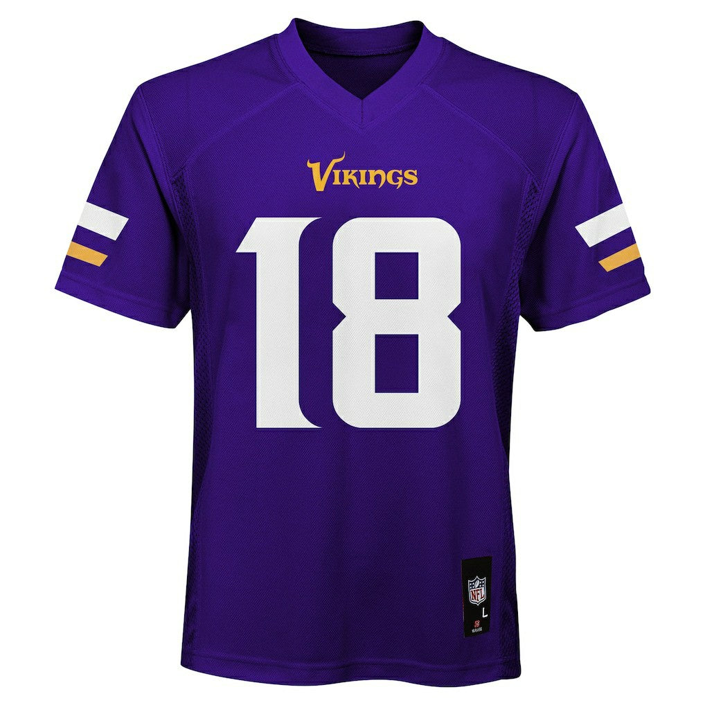 Justin Jefferson Minnesota Vikings Preschool Replica Player Jersey - Purple outlet