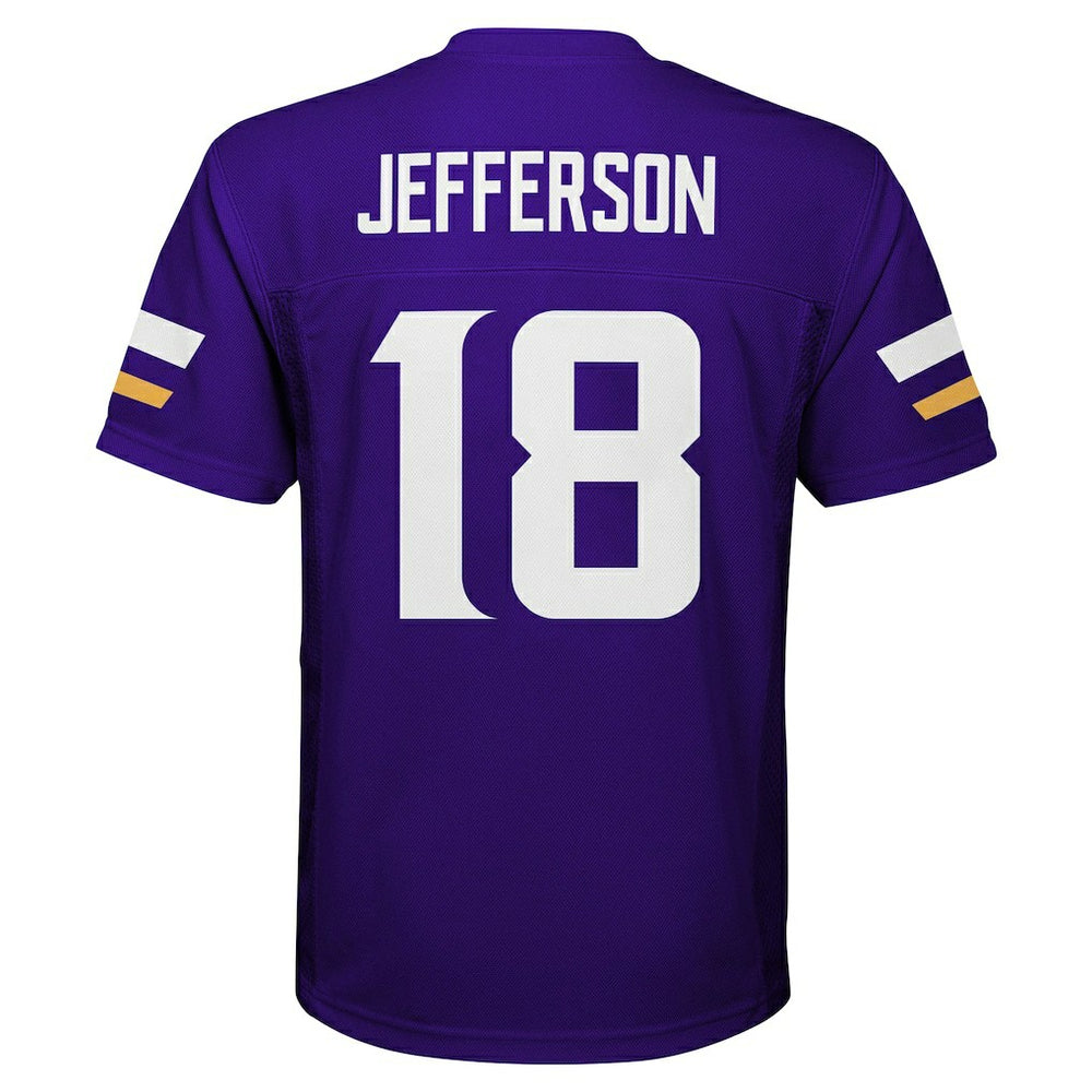 Justin Jefferson Minnesota Vikings Preschool Replica Player Jersey - Purple outlet