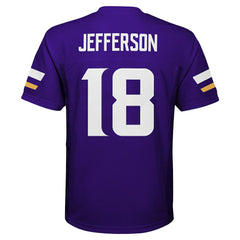 Justin Jefferson Minnesota Vikings Preschool Replica Player Jersey - Purple outlet