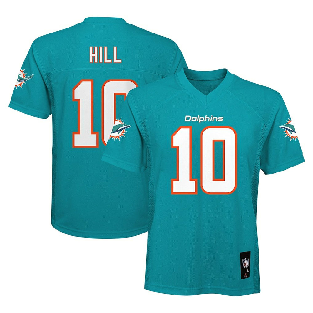 Tyreek Hill Miami Dolphins Preschool Replica Player Jersey - Aqua discount