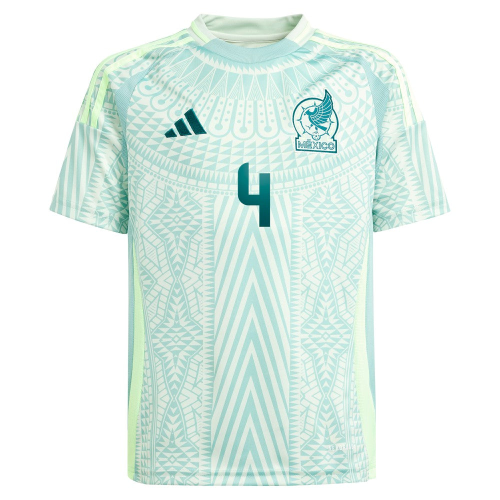 Edson Alvarez Mexico National Team Youth 2024 Away Replica Player Jersey - Green | Adidas outlet