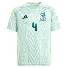 Edson Alvarez Mexico National Team Youth 2024 Away Replica Player Jersey - Green | Adidas outlet
