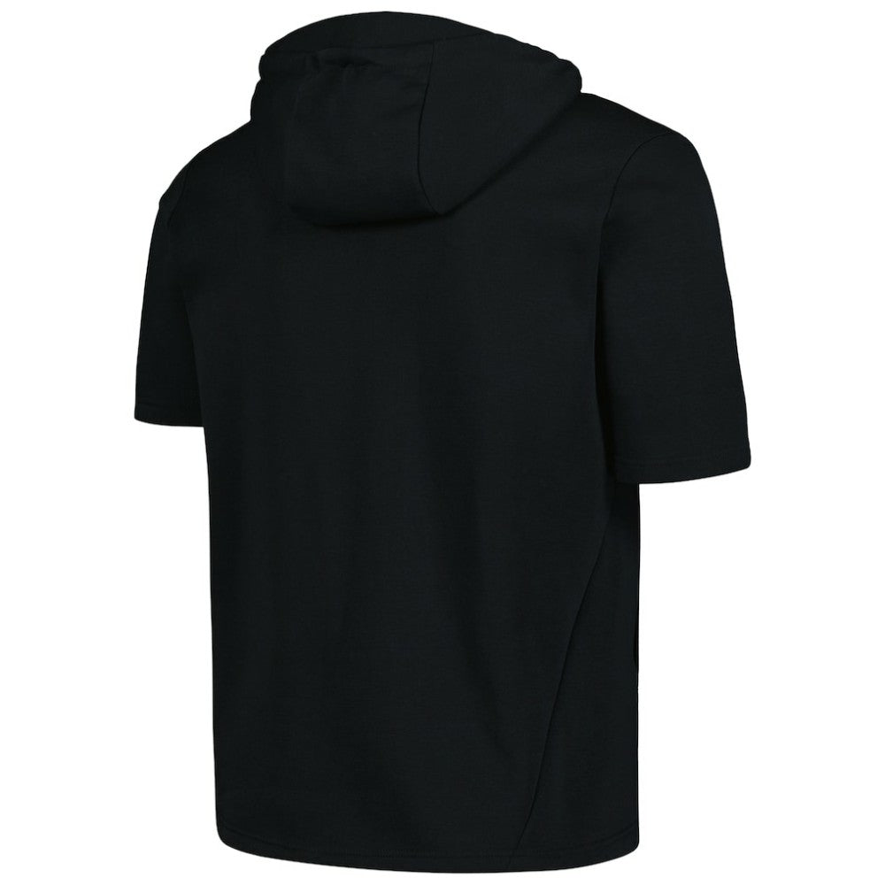 St. Louis Cardinals Levelwear Recruit Short Sleeve Full-Zip Hoodie - Black