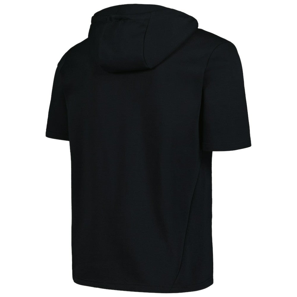 Baltimore Orioles Levelwear Recruit Short Sleeve Full-Zip Hoodie - Black