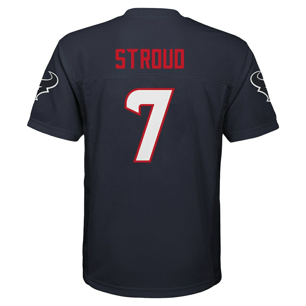 C.J. Stroud Houston Texans Youth Replica Player Jersey - Navy sale
