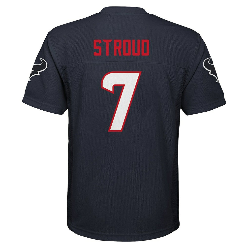 C.J. Stroud Houston Texans Youth Replica Player Jersey - Navy sale
