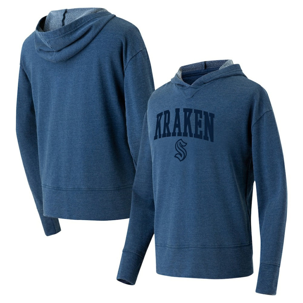 Seattle Kraken Concepts Sport Women's Volley Pullover Hoodie Deep Sea Blue