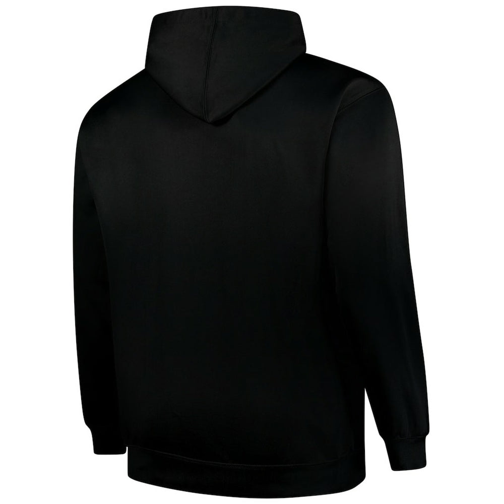Carolina Panthers Big & Tall Fleece Pullover Hoodie - Black discount