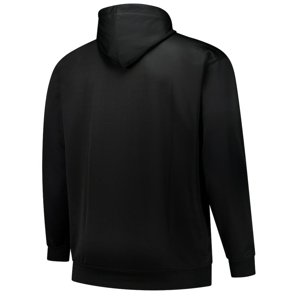 New Orleans Saints Big & Tall Fleece Pullover Hoodie - Black outlet