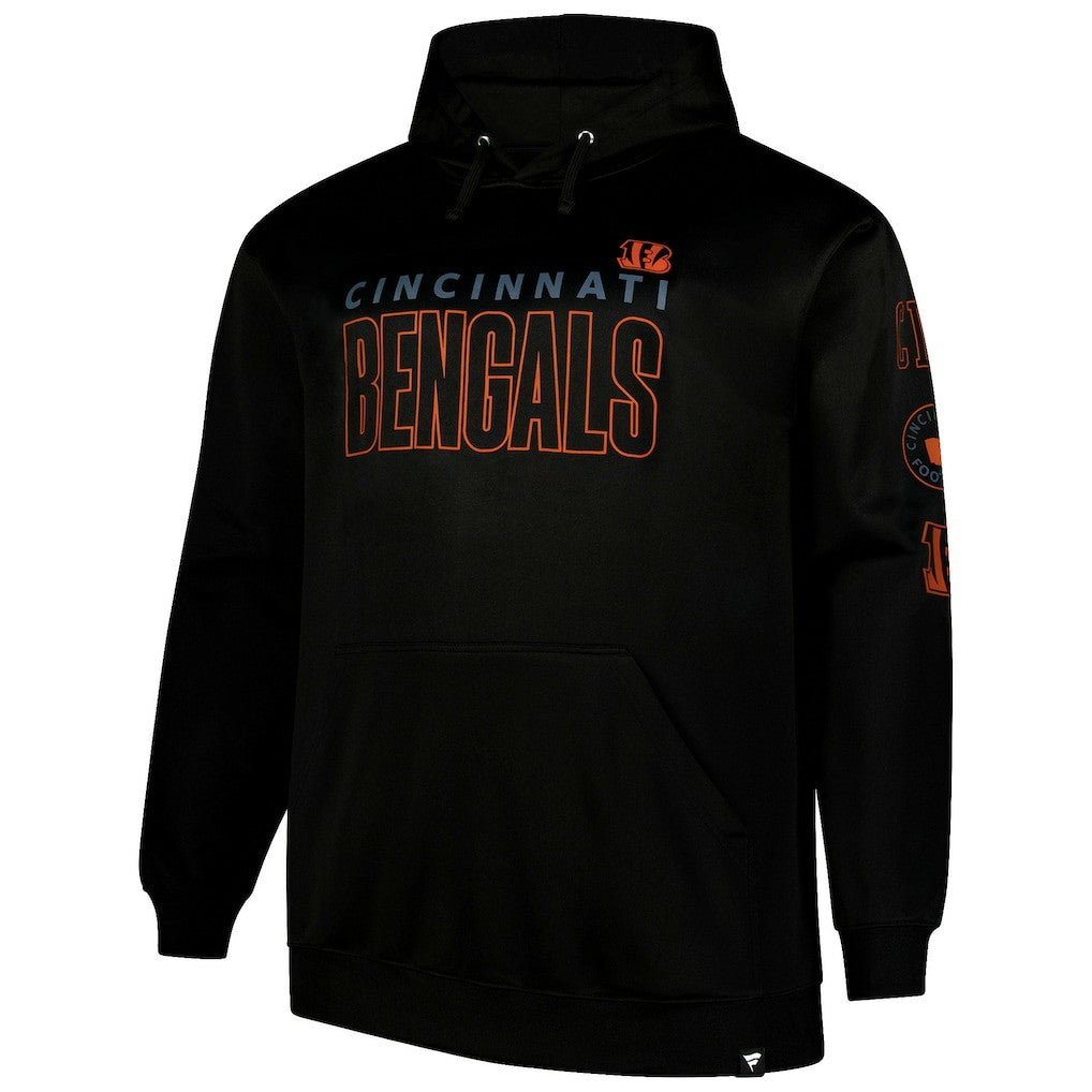 Cincinnati Bengals Big & Tall Fleece Pullover Hoodie - Black sale