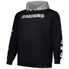 Las Vegas Raiders Big & Tall Patched Out Pullover Hoodie - Black outlet