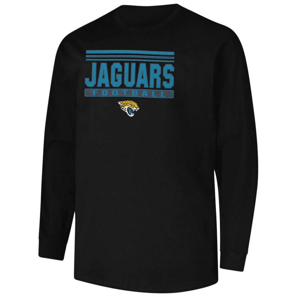 Jacksonville Jaguars Profile Big & Tall Pop Long Sleeve T-Shirt - Black sale